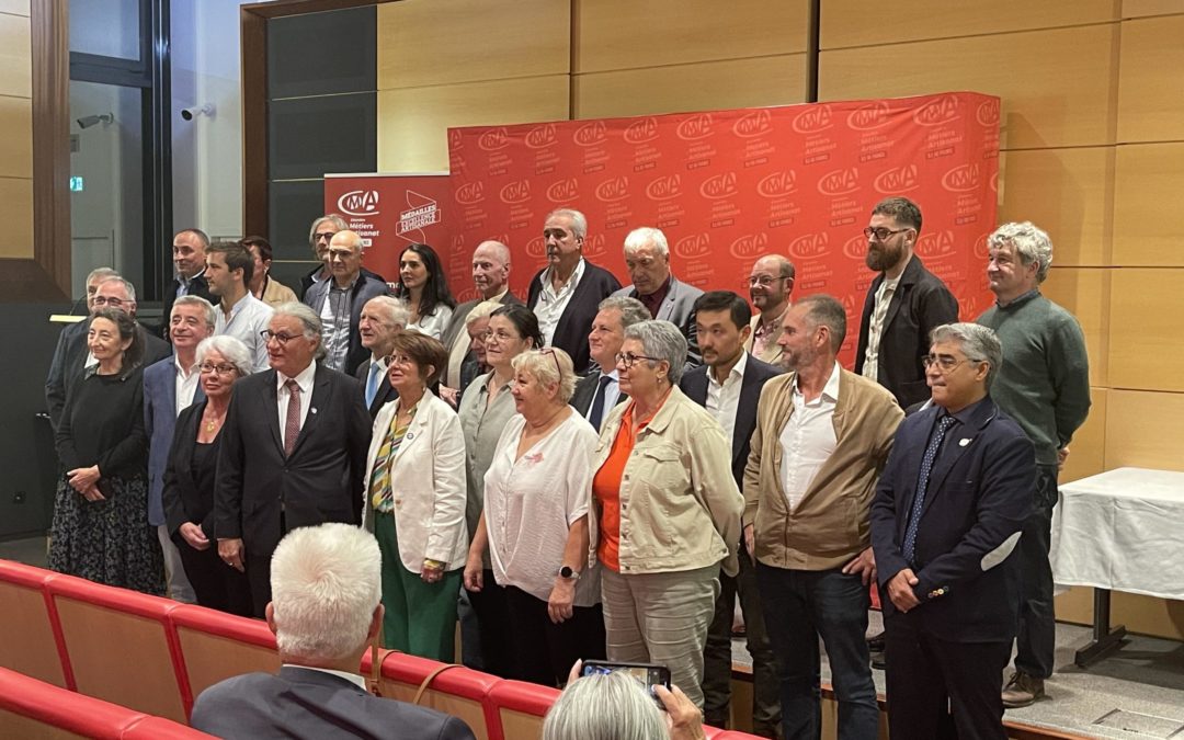 Médaille de l'Excellence Artisanale, instaurée par la Chambre de Métiers et de l'Artisanat Île-de-France (CMA IDF) - SOirée du 4 octobre 2023